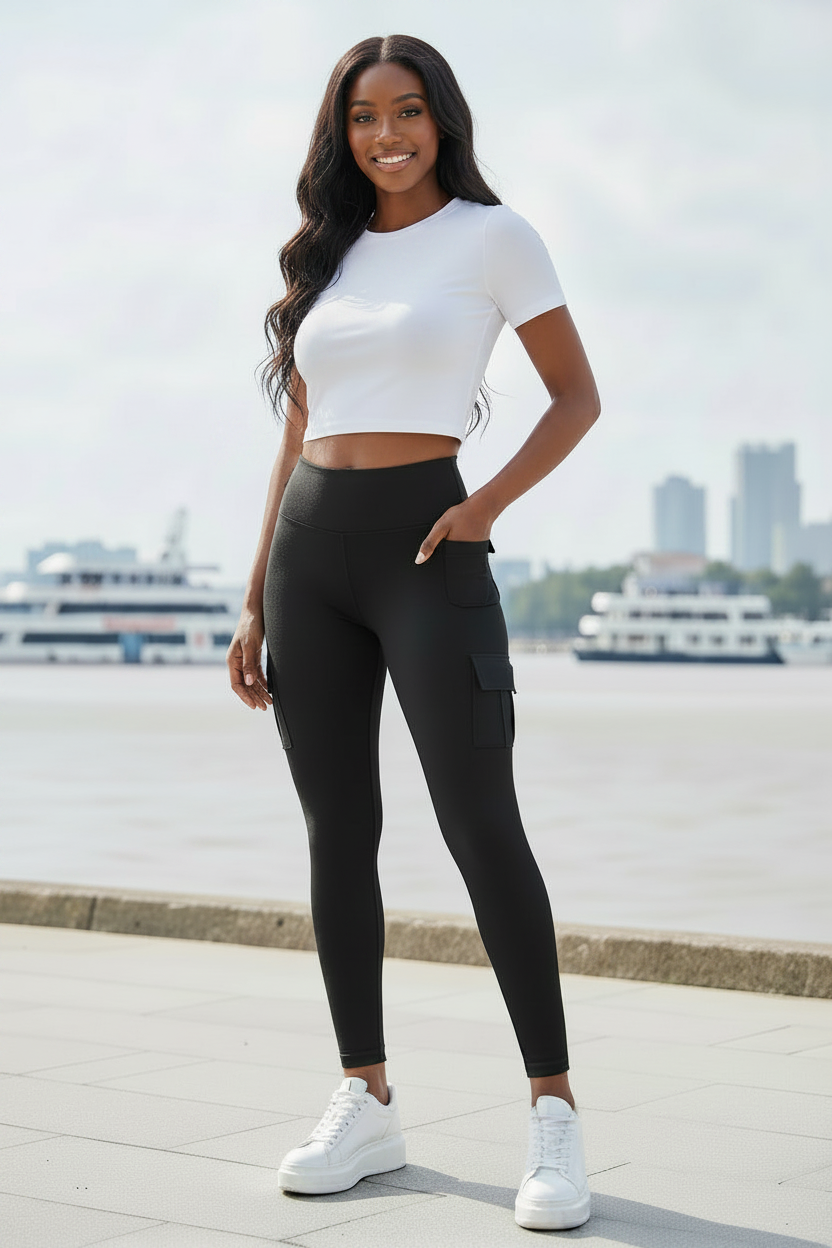 Cargo Flex: The Ultimate Sculpting Utility Leggings